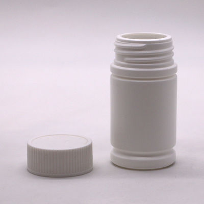 Μικρή χωρητικότητα 60mm HDPE πλαστικό μπουκάλι σε σχήμα μπαμπού με καπάκι βίδας και κολάρο υλικό HDPE