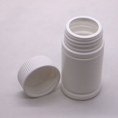 Μικρή χωρητικότητα 60mm HDPE πλαστικό μπουκάλι σε σχήμα μπαμπού με καπάκι βίδας και κολάρο υλικό HDPE