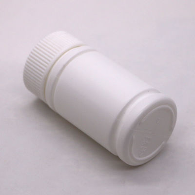 Μικρή χωρητικότητα 60mm HDPE πλαστικό μπουκάλι σε σχήμα μπαμπού με καπάκι βίδας και κολάρο υλικό HDPE