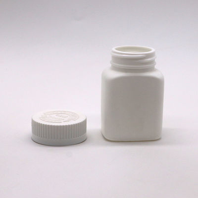 85 ml HDPE τετραγωνικό σχήμα πλαστικό μπουκάλι για φάρμακα