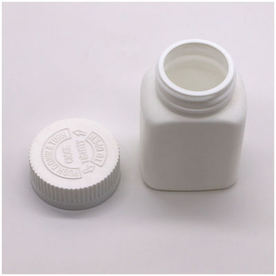 85 ml HDPE τετραγωνικό σχήμα πλαστικό μπουκάλι για φάρμακα