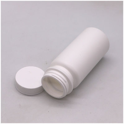 Υλικό κολάρου HDPE 120ml Λευκό πλαστικό μπουκάλι για χάπια Βιταμίνης Κάψουλα 120CC άδειο