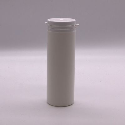 120 ml HDPE δοχείο συμπληρώματος βιταμινών με ξεφλουδιστικό αδιάβροχο καπάκι ίσιο σώμα