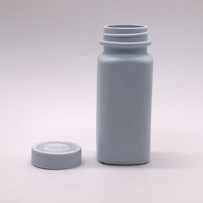 135 ml μπουκάλι φαρμάκων HDPE για συμπλήρωμα βιταμινών Προσαρμοσμένο χρωματικό υλικό κολάρου