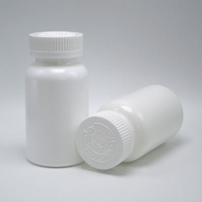 Προσαρμόσιμα χρώματα 150ml HDPE πλαστικό μπουκάλι κάψουλας χάπι με θερμική σφραγίδα και καπάκια