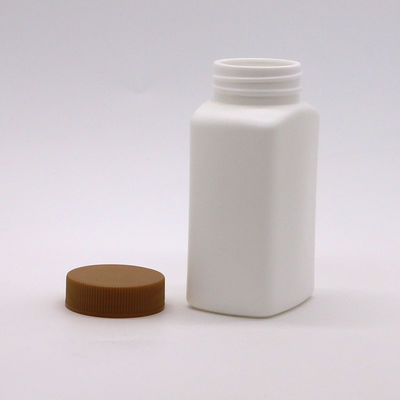 160 ml HDPE μπουκάλι σε τετράγωνο σχήμα για άδεια συσκευασία φαρμάκων
