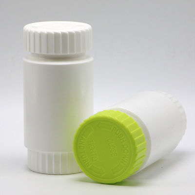 HDPE 175mL Στρογγυλό σχήμα PE πλαστικό μπουκάλι για φάρμακα Συμπληρώματα Αποθήκευσης υλικό HDPE
