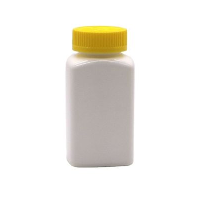 6OZ 180ml HDPE Square Shape Tablet Φαρμακευτικό μπουκάλι για φάρμακα Διατροφική διατροφή