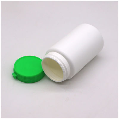250 ml Στρογγυλό HDPE πλαστικό μπουκάλι για συμπλήρωμα κάψουλας