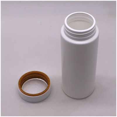Φαρμακευτικό 250 ml HDPE πλαστικό μπουκάλι χάπι με δύο στρώματα προσαρμοσμένα χρώματα HDPE καπάκια