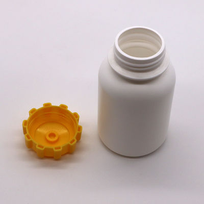 300cc HDPE στρογγυλό πλαστικό μπουκάλι κάψουλας με καπάκι βίδα για το χάπι συμπλήρωμα φαρμάκου
