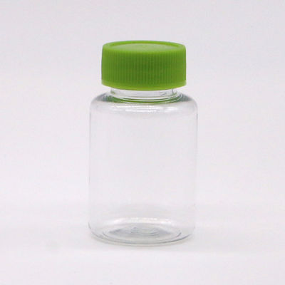 Διαφανές μπουκάλι πλαστικού PET 25 ml για την ασφαλή αποθήκευση των δισκίων φαρμάκων