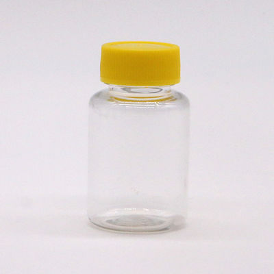 Διαφανές μπουκάλι πλαστικού PET 25 ml για την ασφαλή αποθήκευση των δισκίων φαρμάκων