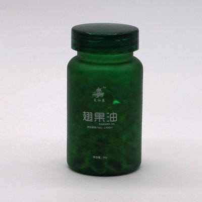 100 ml/3.4oz Στρογγυλό σχήμα Προσαρμοσμένο πλαστικό μπουκάλι χάπια PET για αποθήκευση φαρμάκων